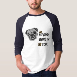 Camiseta Camisa-T Cão-Lover - Design Pup