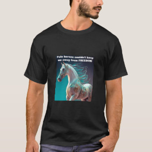 Camiseta Camisa-T (Cavalos claros)