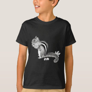 Camiseta Camisa-T-Chipmunk