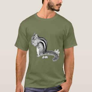 Camiseta Camisa-T-Chipmunk