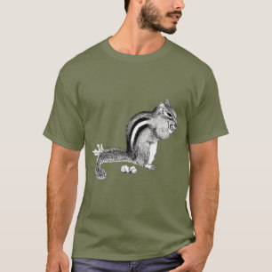 Camiseta Camisa-T-Chipmunk
