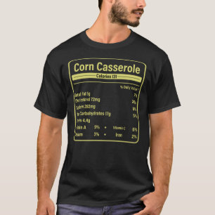Camiseta Camisa-T Clássica CORN CASSEROLE