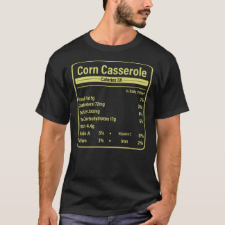 Camiseta Camisa-T Clássica CORN CASSEROLE