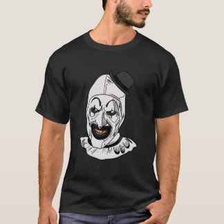 Camiseta Camisa-T Clássica de Palhaço Terrifier