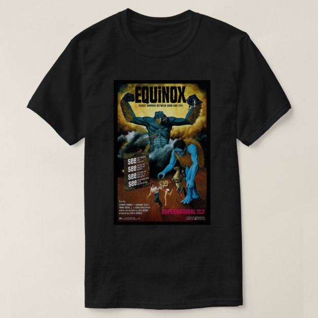 Camiseta Camisa-T Clássica EQUINOX (Frente do Design)