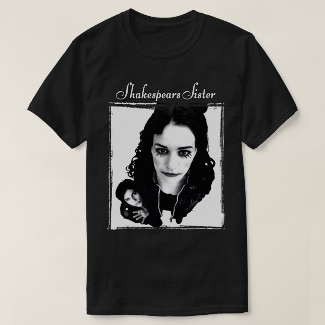 Camiseta Camisa-T Clássica Irmã Shakespears (Frente do Design)