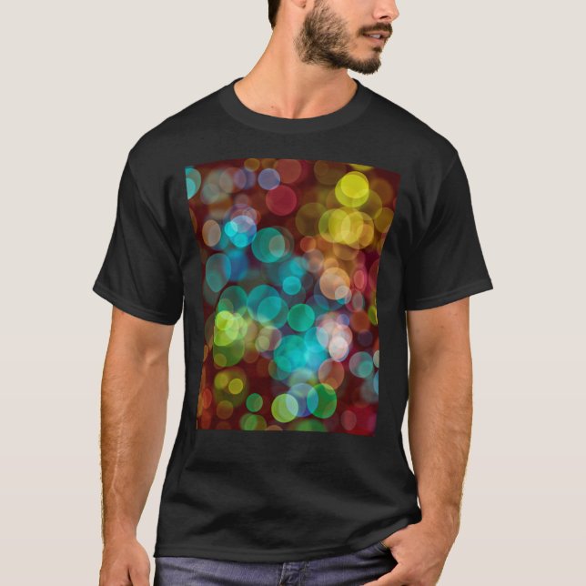 Camiseta Camisa-T Clássica Lenta de Bolha 3D (Frente)