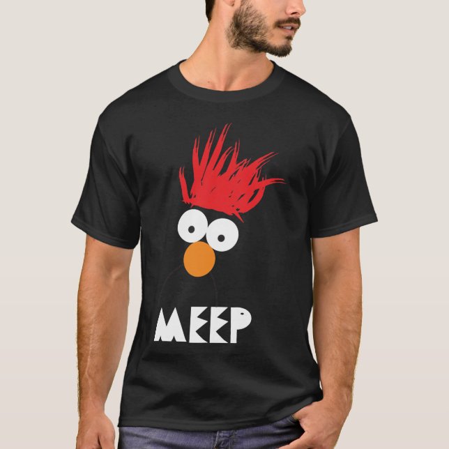Camiseta Camisa-T Clássica MEEP do Beaker (Frente)