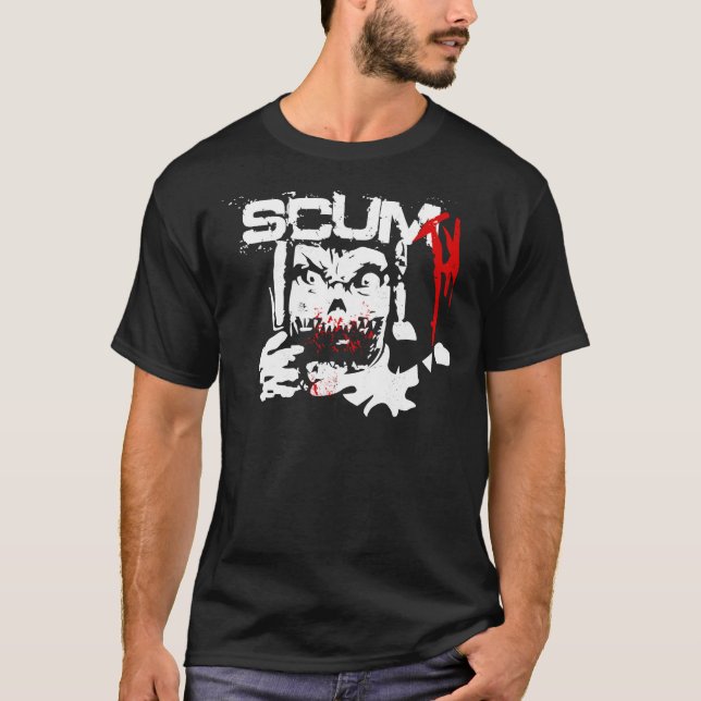 Camiseta Camisa-T clássica SCUM GAME (Frente)