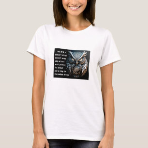 Camiseta Camisa-T Cuckoo Bleep (leve)