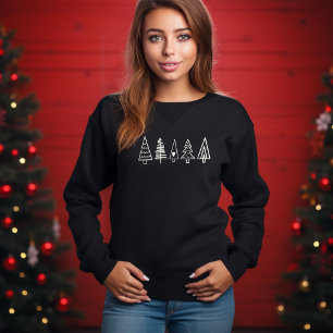 Camiseta Camisa-T da árvore de Natal bonita