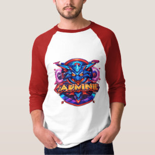 Camiseta Camisa-T da Capa do logotipo anime para jogos - Jo