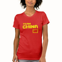 Camisa-T da China Equipe