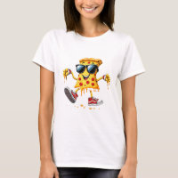 Camisa-T da Fatia de Pizza Dabbing