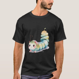Camiseta Camisa-T da lagarta