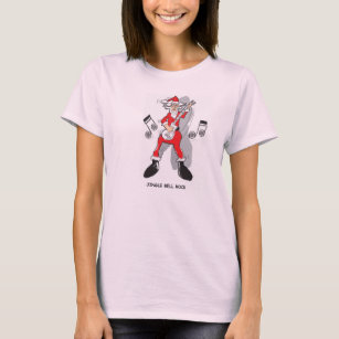 Camiseta Camisa-T da mulher Jingle Bell Rock