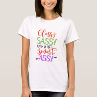 Camisa-T da Mulher Sassy