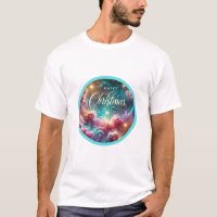 Camisa-T da Nebulosa Cósmica de Natal