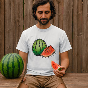 Camiseta Camisa-T da Watermelon Mens