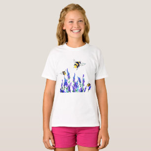 Camiseta Camisa-T das Abelhas Voadoras
