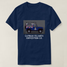 Camisa-T das ILHAS CAYMAN