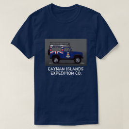 Camiseta Camisa-T das ILHAS CAYMAN