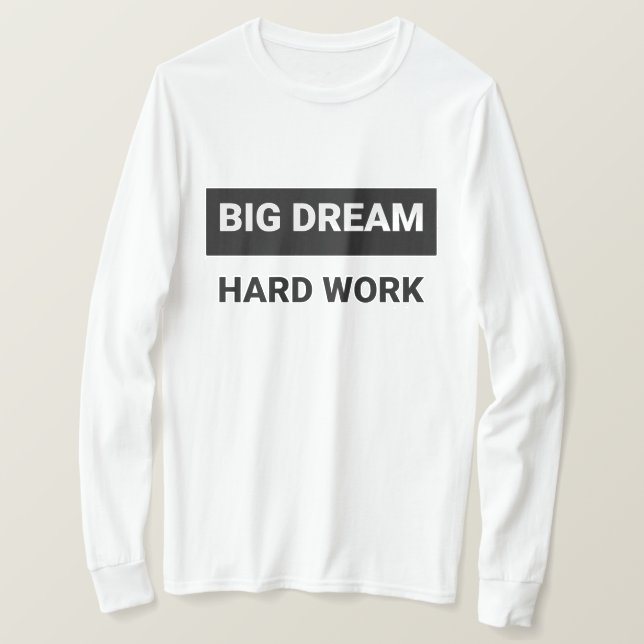 Camiseta Camisa-T de abertura de neon motivacional (Frente do Design)