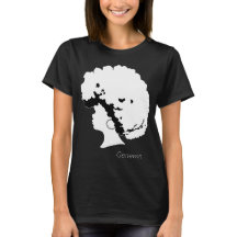 Camisa-T de Ajustado básico para mulheres