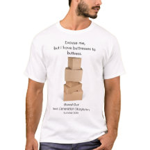 Camisa-T De Botões De Saída In A Box