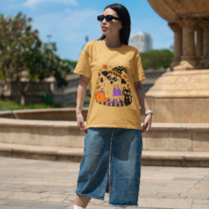 Camiseta Camisa-T de bruxas-bruxas-bruxas-bruxas-bonitas