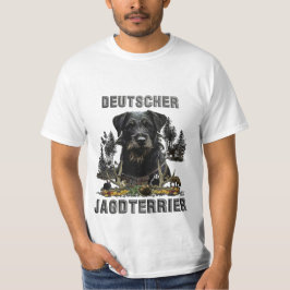 Camiseta Camisa-T de Caça Alemã (Jagdterrier)