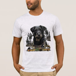 Camiseta Camisa-T de Caça Alemã (Jagdterrier)