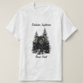 Camiseta Camisa-T de Caça Alemã (Jagdterrier)