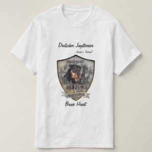 Camiseta Camisa-T de Caça Alemã (Jagdterrier)