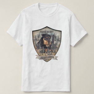 Camiseta Camisa-T de Caça Alemã (Jagdterrier)