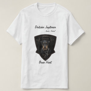 Camiseta Camisa-T de Caça Alemã (Jagdterrier)