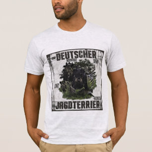Camiseta Camisa-T de Caça Alemã (Jagdterrier)