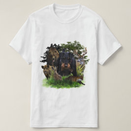 Camiseta Camisa-T de Caça Alemã (Jagdterrier)