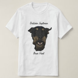 Camiseta Camisa-T de Caça Alemã (Jagdterrier)
