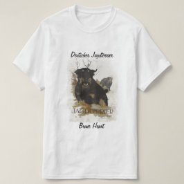 Camiseta Camisa-T de Caça Alemã (Jagdterrier)