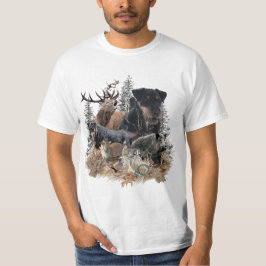 Camiseta Camisa-T de Caça Alemã (Jagdterrier)