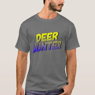 Camiseta Camisa-T de Caçador de Veados Masculinos