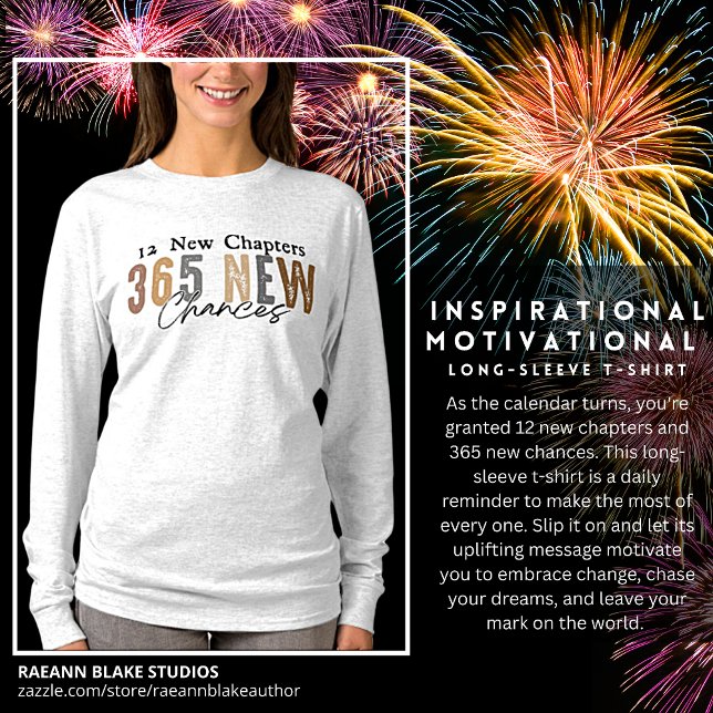 Camiseta Camisa-T de Capa longa e motivacional (Criador carregado)