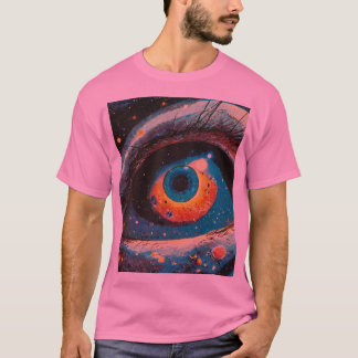 Camiseta "Camisa-T de captura de olhos com Design único de 