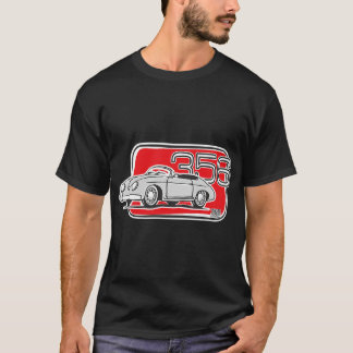 Camiseta Camisa-T de carro clássico Cabrio 356