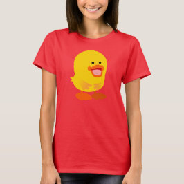 Camiseta Camisa-T de Cartoon Bonita Inocente