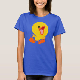 Camiseta Camisa-T de Cartoon Feliz Joyous