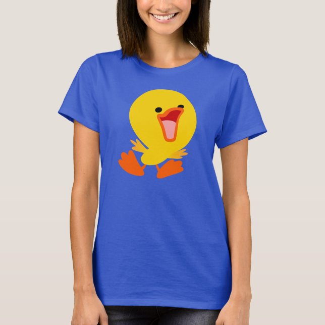 Camiseta Camisa-T de Cartoon Feliz Joyous (Frente)
