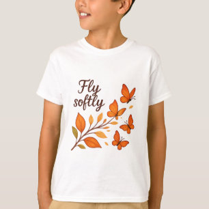 Camiseta Camisa-T De Crianças Suaves