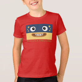 Camiseta Camisa-T de Crianças Super Duper BBSS